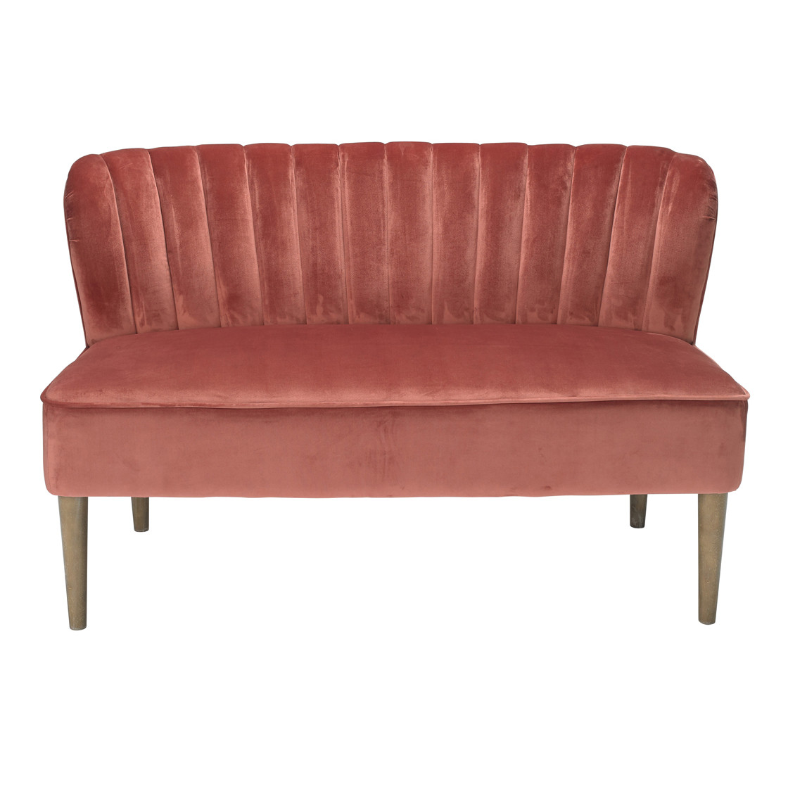 Bella 2 Seater Sofa Midnight Pink
