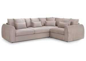Mirabel Sofa Mocha Right Hand Facing Corner