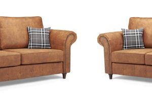 Oakland Sofa Tan 3+2 Set