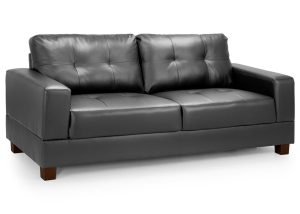 Jerry Sofa Black 3 Seater Sofa