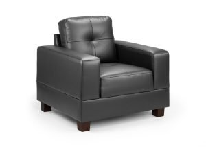 Jerry Sofa Black Armchair