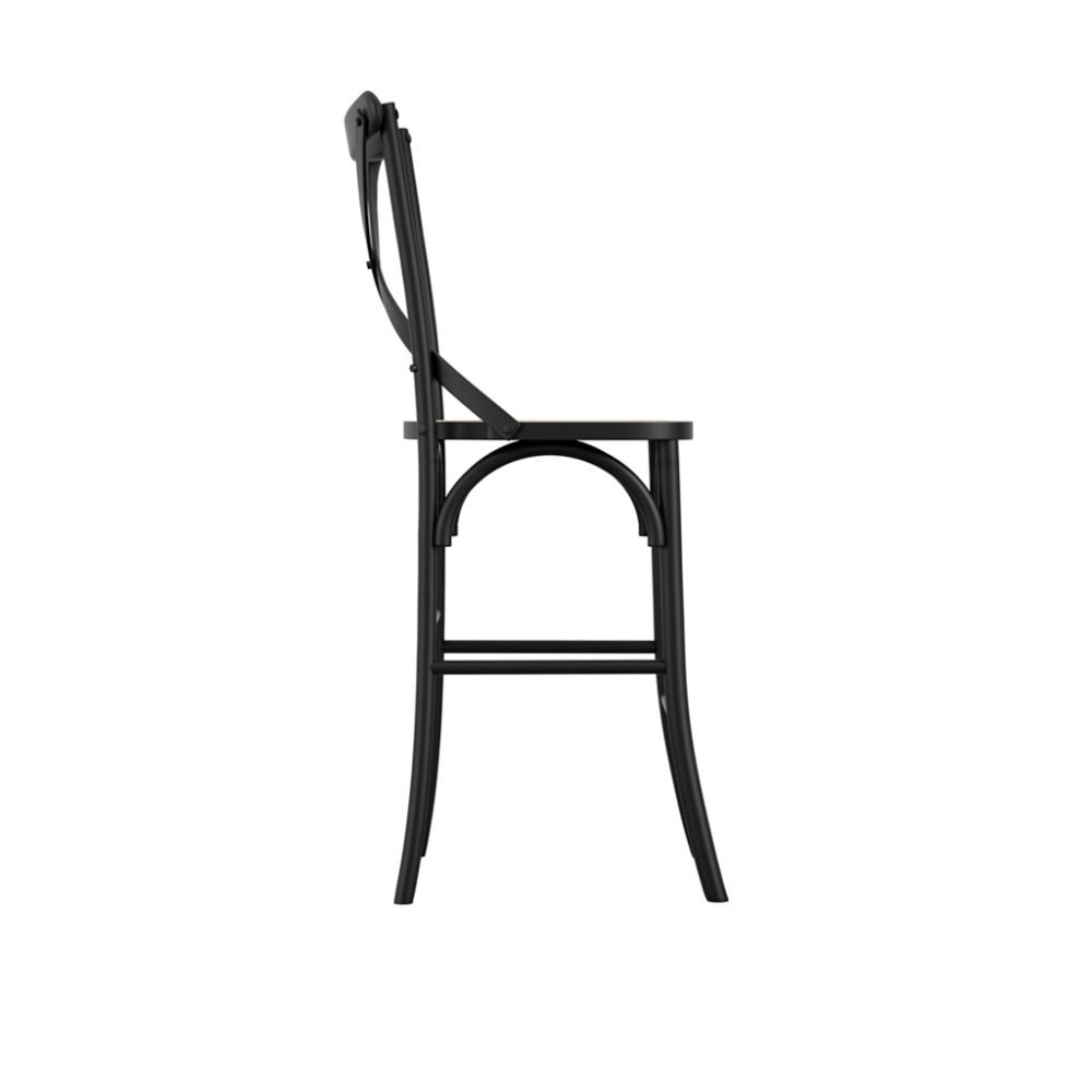 Fitzroy Black Counter Stool - Image 2