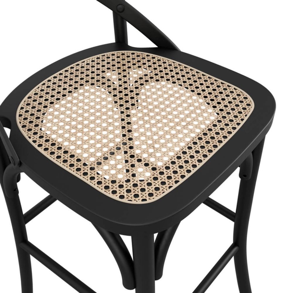 Fitzroy Black Counter Stool - Image 3