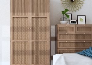 Bordeaux Oak 2 Door Wardrobe