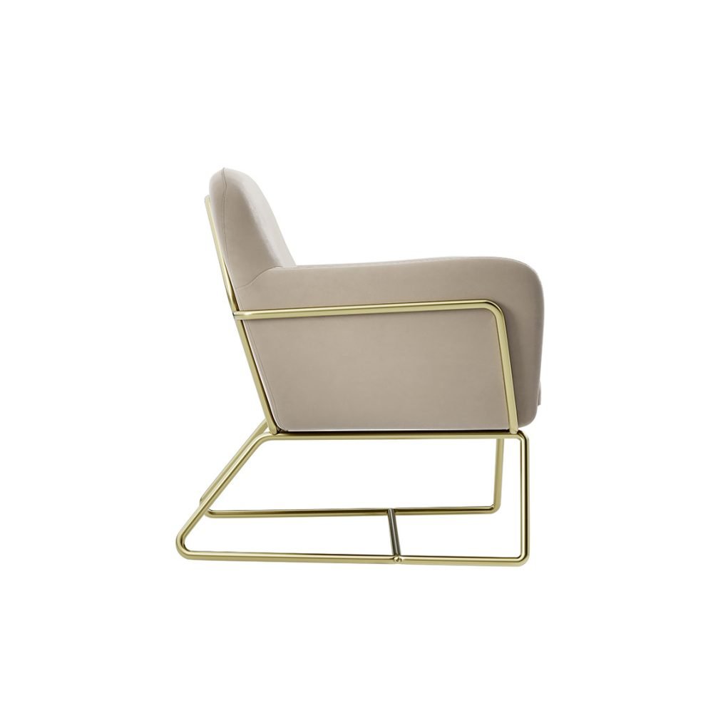 Charles Beige Chair - Image 3