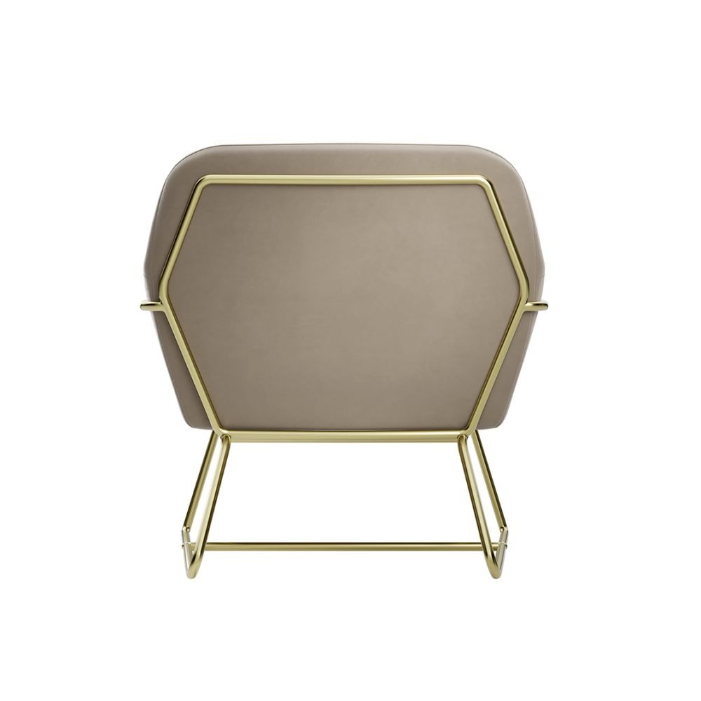 Charles Beige Chair - Image 4