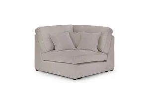 Kiana Modular Sofa Mocha Corner Piece