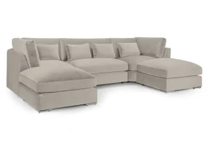 Belgravia Sofa Beige U Shape Corner
