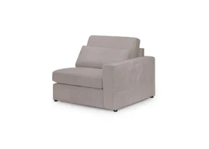 Kiana Modular Sofa Mocha Right Hand Arm Piece