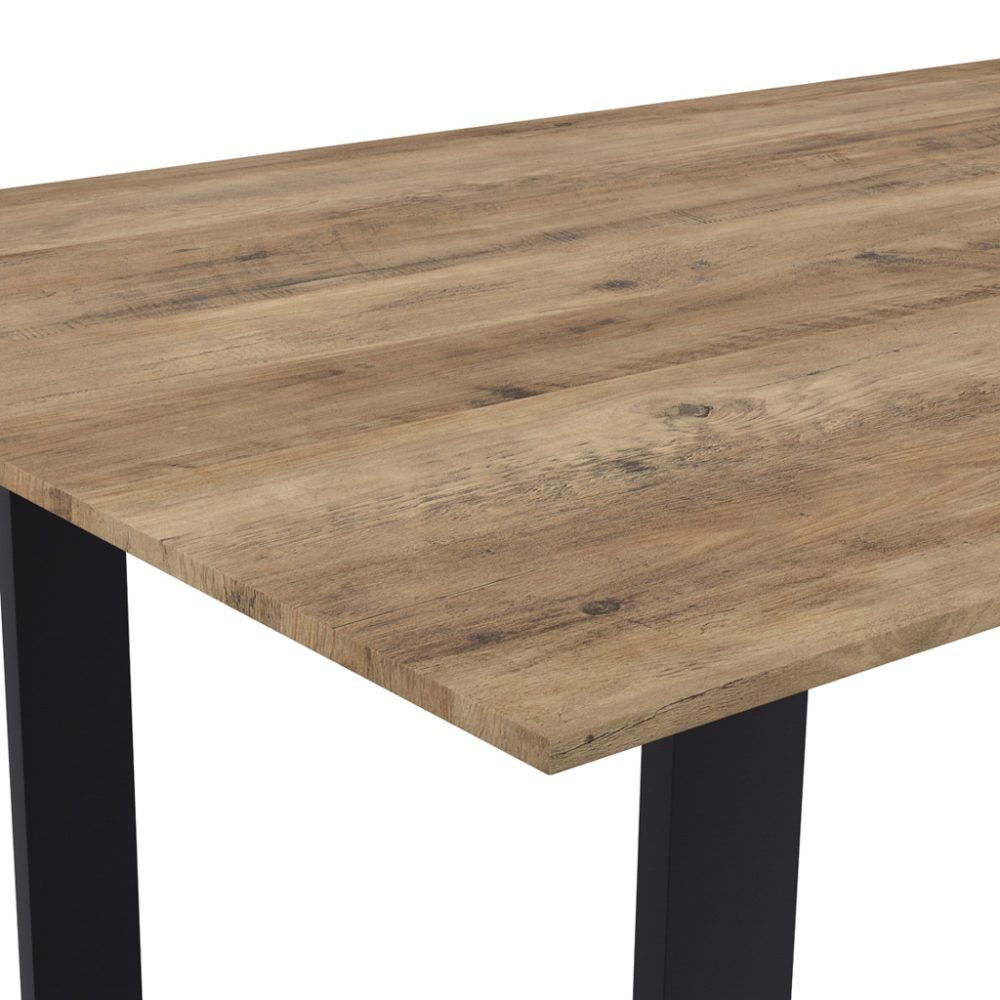 Antibes Russet & Black Dining Table - Image 2