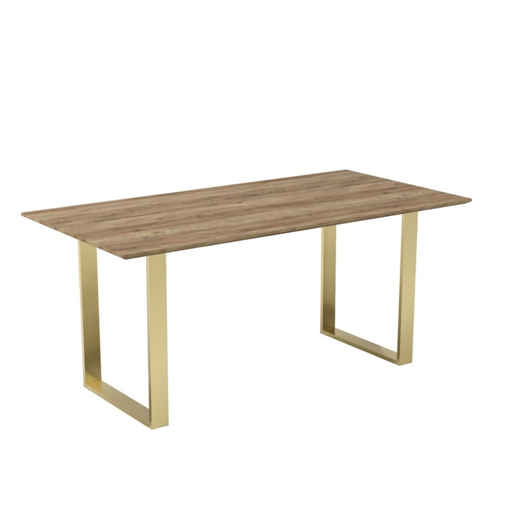 Anitbes Russet & Gold dining table - Image 4