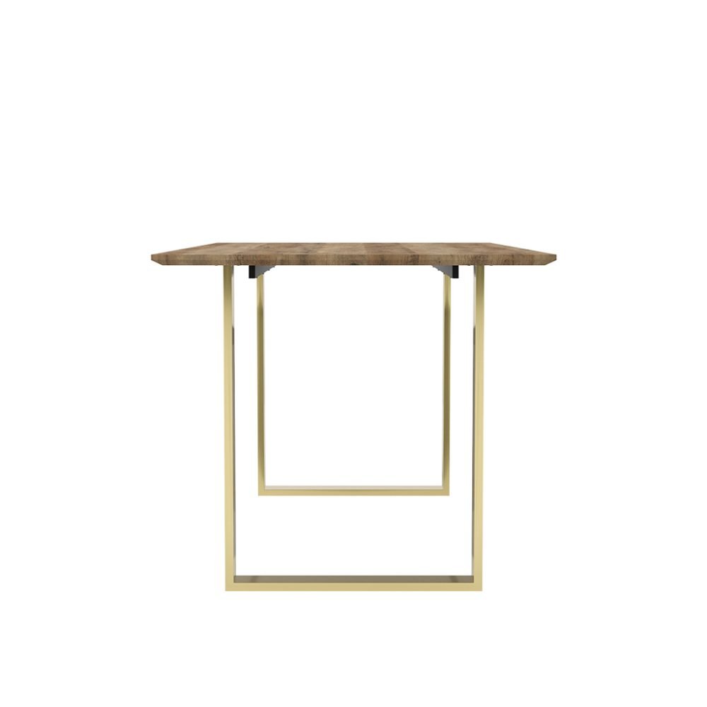 Anitbes Russet & Gold dining table - Image 3