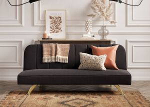 Burlington Black Sofa Bed
