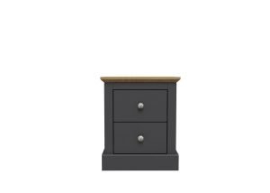 Devon Charcoal Bedside Cabinet