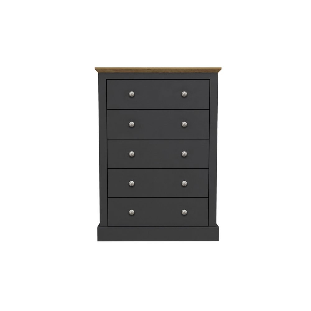 Devon Charcoal Chest of Drawers