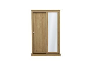 Devon Oak Double Sliding Wardrobe
