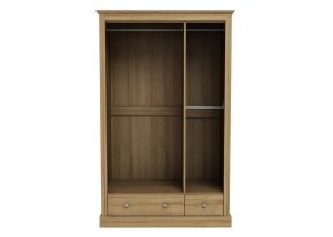 Devon Oak Triple Wardrobe