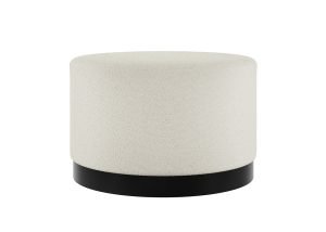 Lara Pouffe Ivory Large
