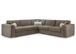 Naples Sofa Mocha Large Corner