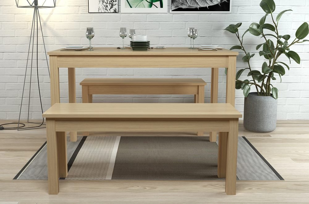 Ohio Oak Dining Set - Image 3