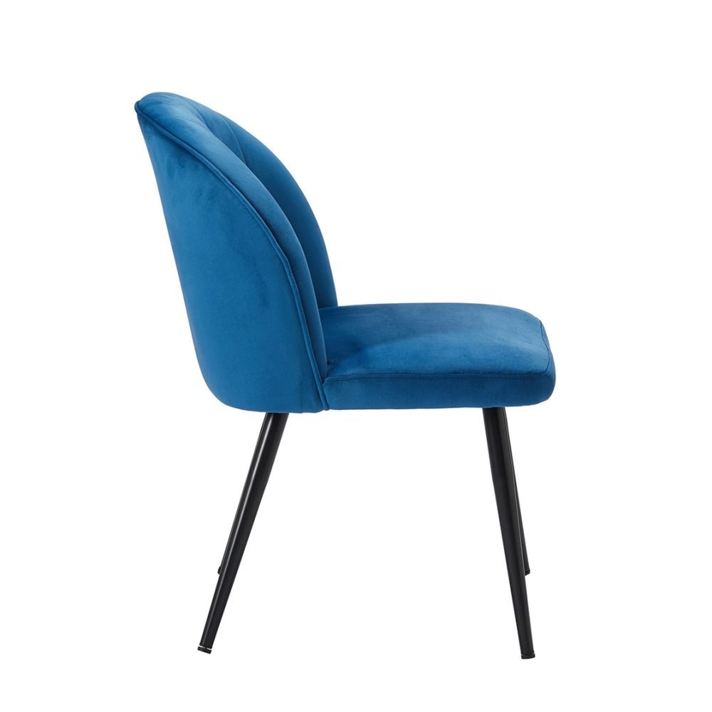 Orla Dining Chair Blue (Pack of 2) - Image 2