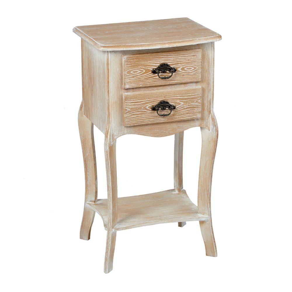 Devon oak bedside table