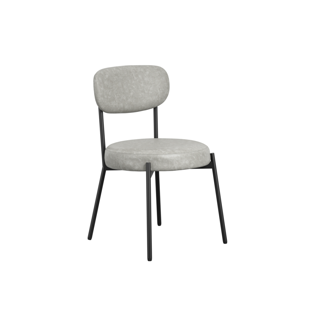 Smith Graphite Dining Chair - Image 2