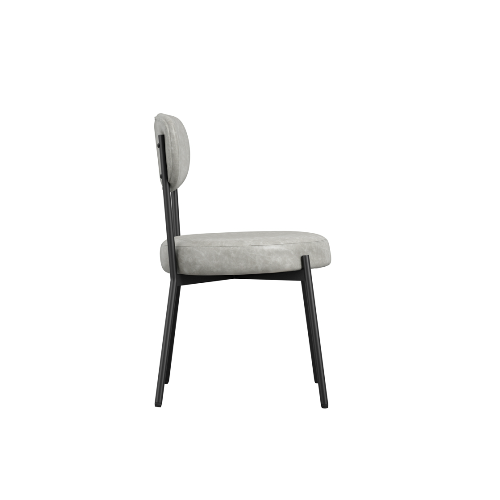 Smith Graphite Dining Chair - Image 3