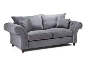 Windsor Fullback Sofa Grey 3 Seater