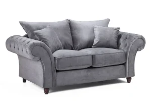 Windsor Fullback Sofa Grey 2 Seater