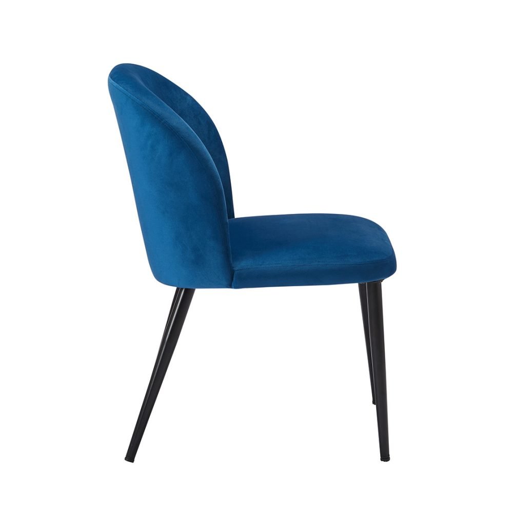 Zara Dining Chair Blue (Pack of 2) - Image 2