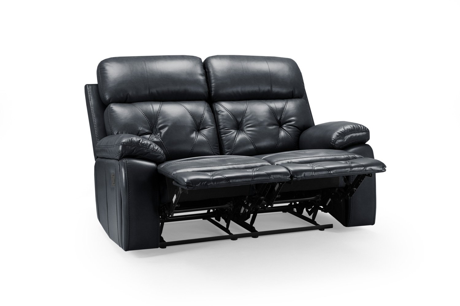 Cody Recliner Sofa Black 2 Seater - Image 5