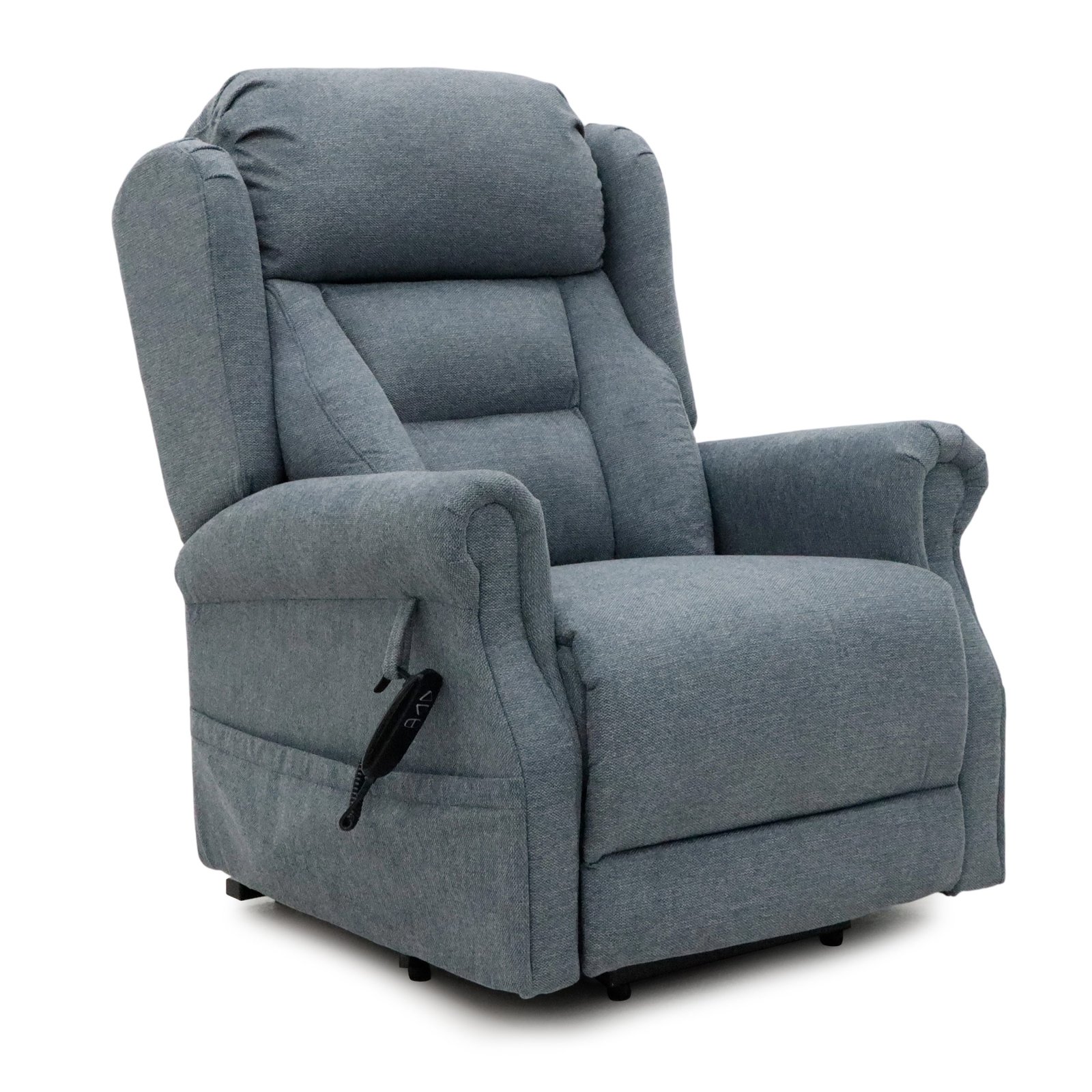 Fairmont Rise and Recline Chair Grey - Image 2