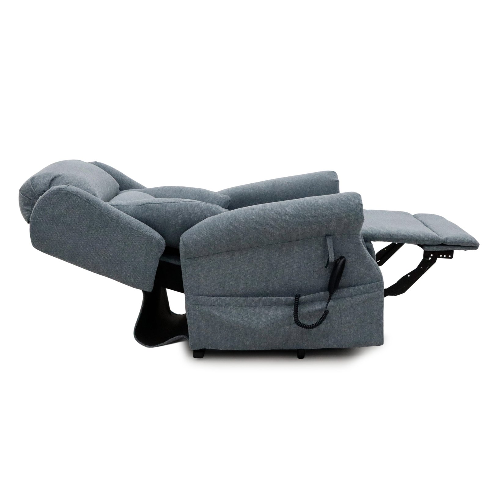 Fairmont Rise and Recline Chair Grey - Image 4