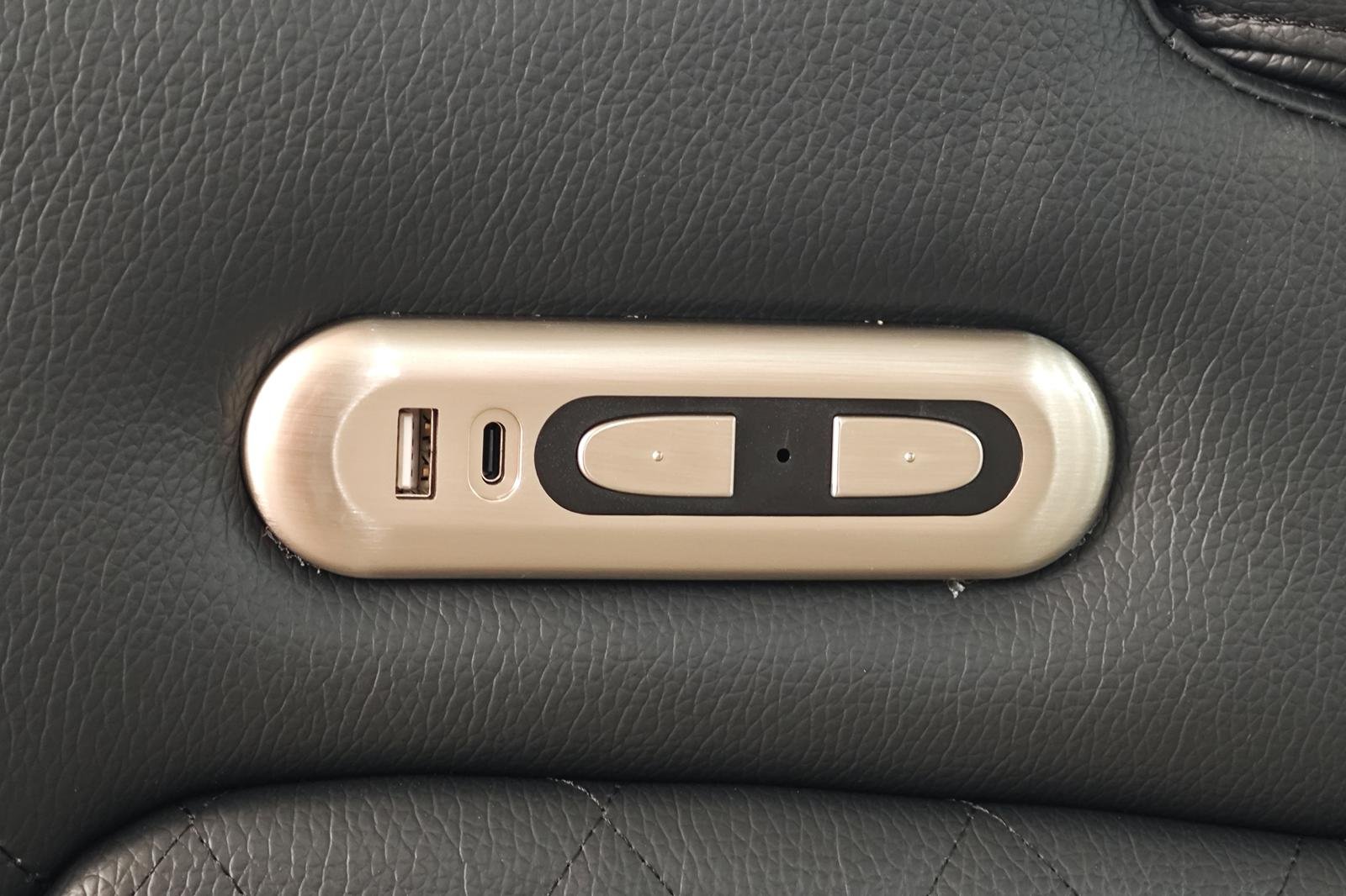 Florence Cinema Sofa Black 3 Seater - Image 5