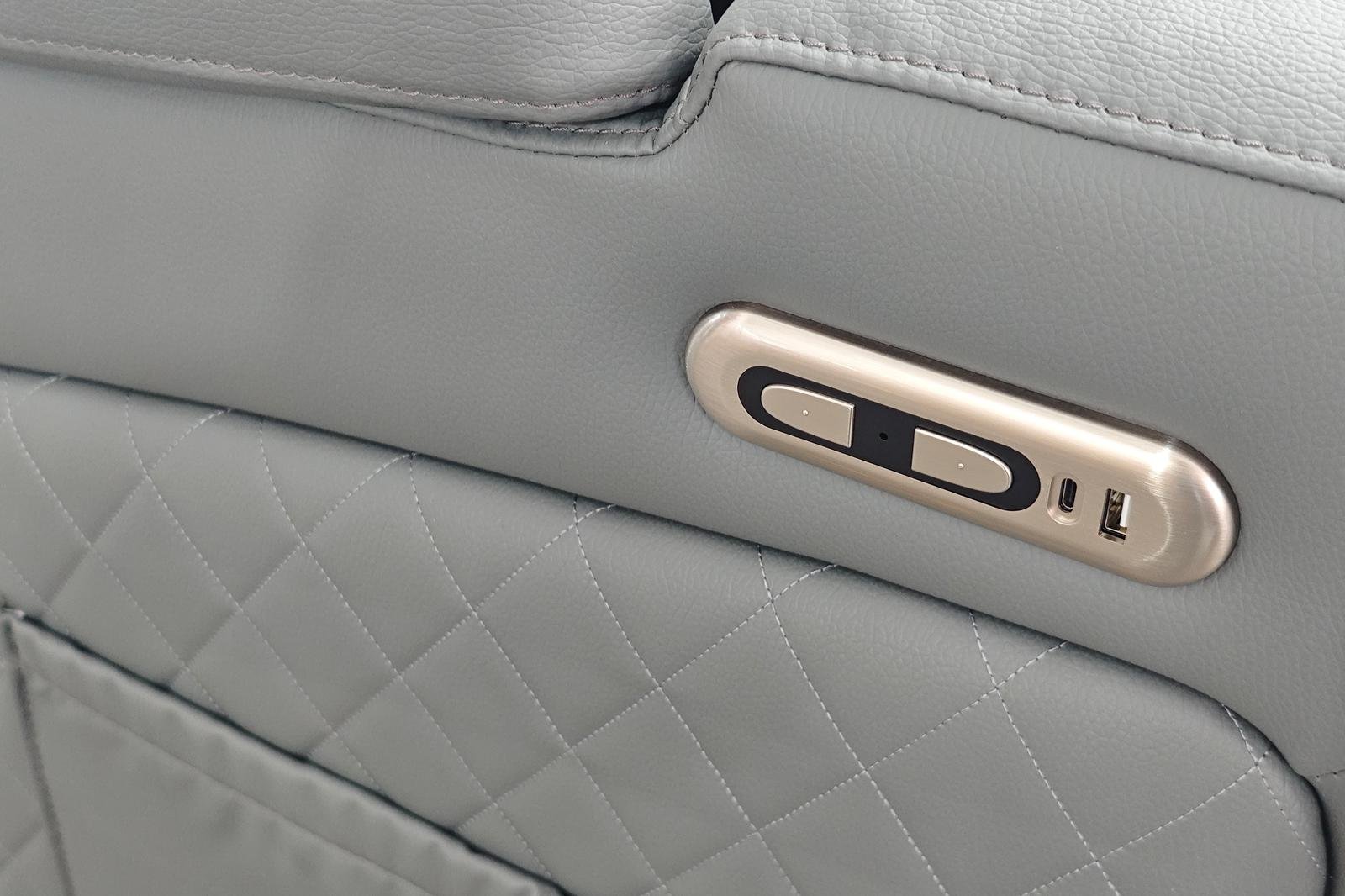 Florence Cinema Sofa Grey 3 Seater - Image 3