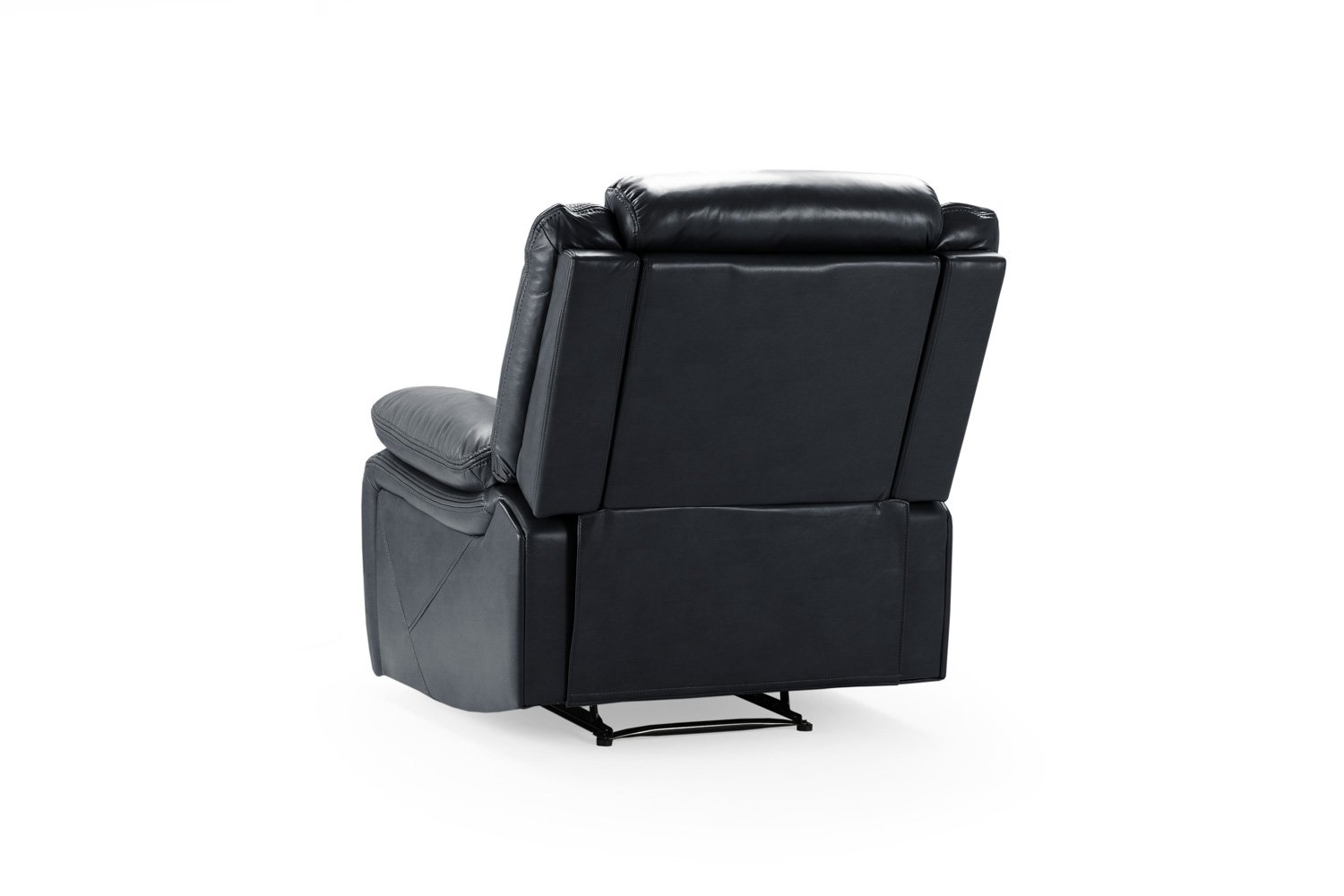 Novie Recliner Sofa Black Armchair - Image 2