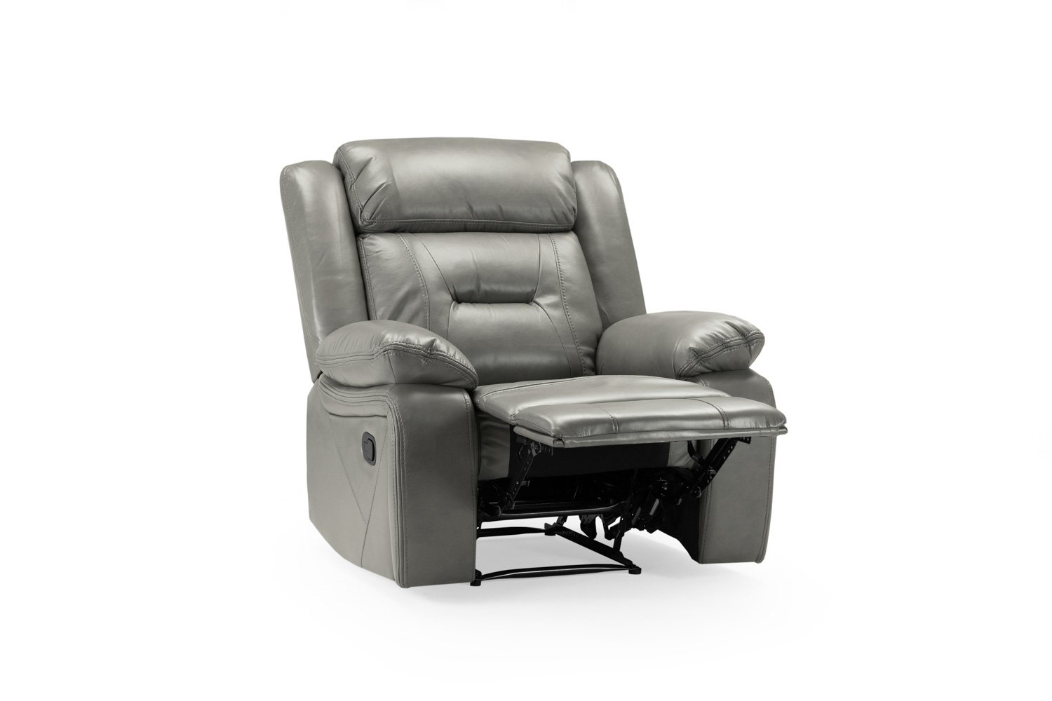 Novie Recliner Sofa Grey Armchair - Image 3