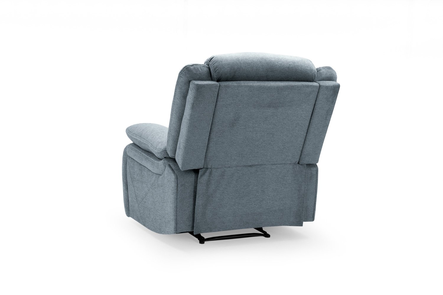 Novie Recliner Sofa Grey Fabric Armchair - Image 3