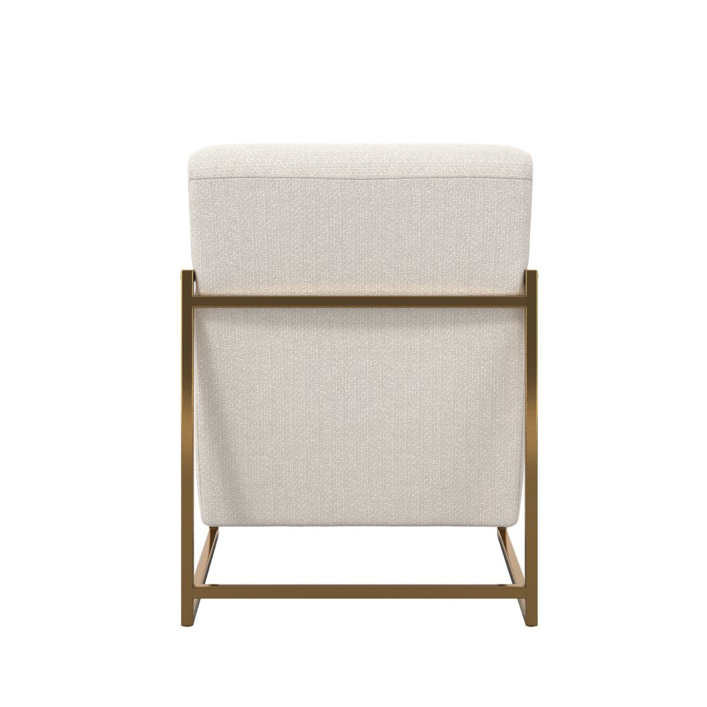 Ritz Beige and Gold Chair - Image 5