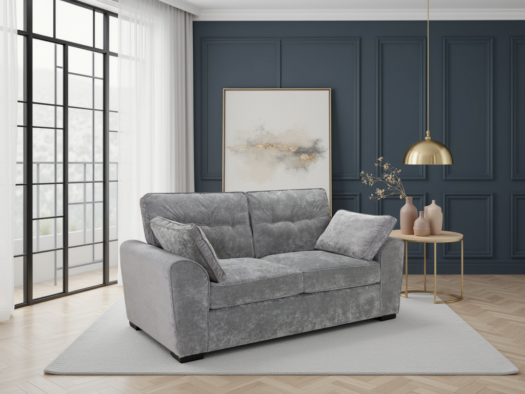 Maxwell Sofa Grey 3 Seater