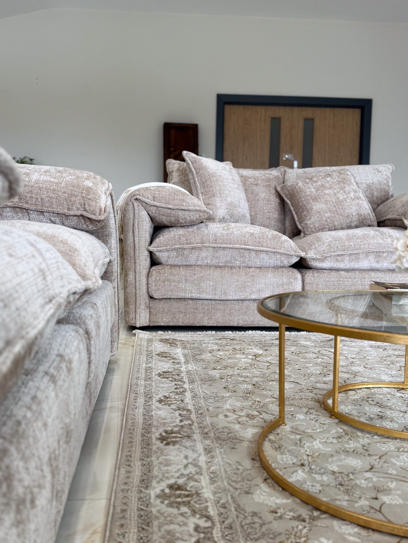 Solaya Sofa Beige 3 Seater - Image 7