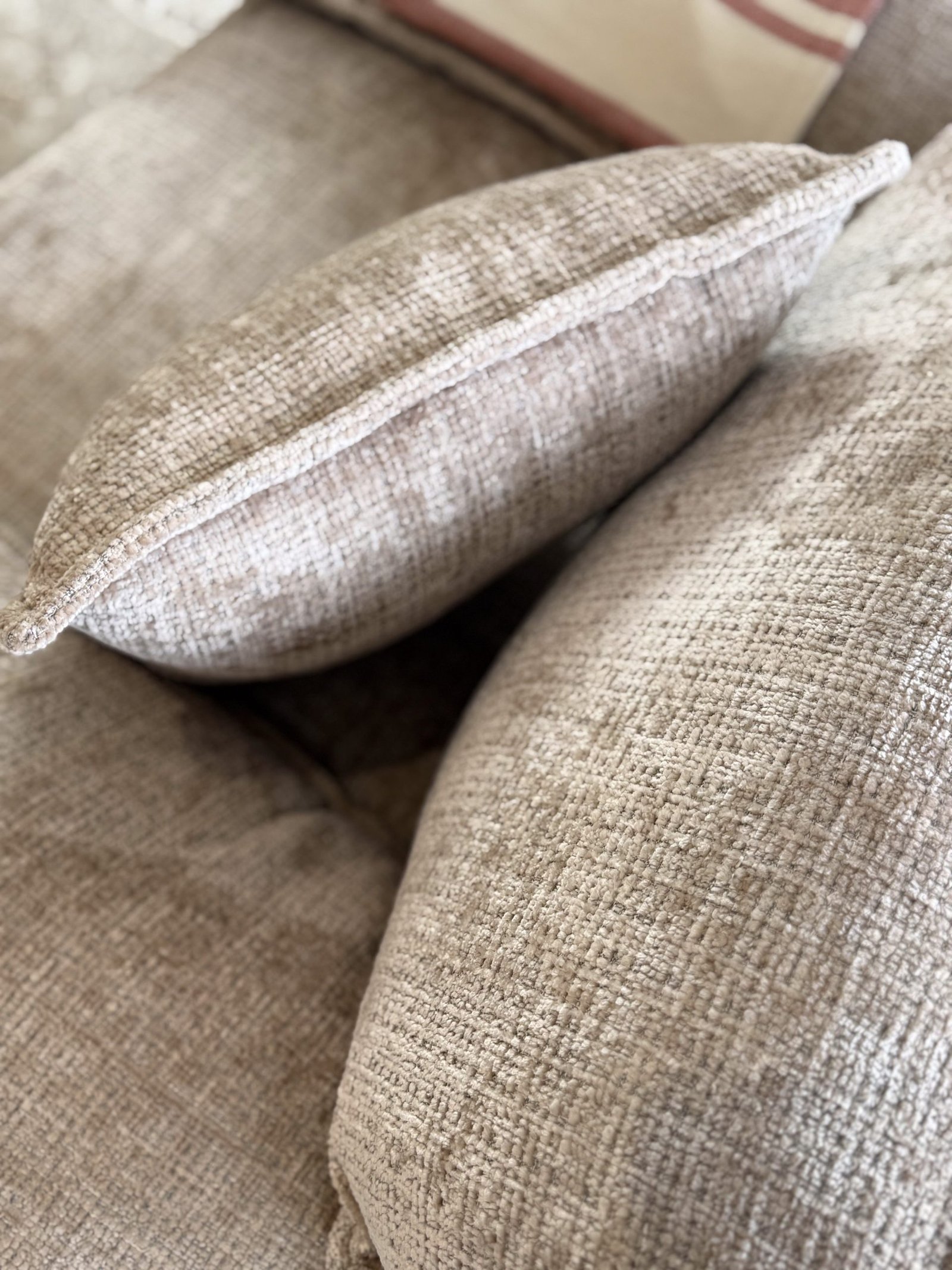 Solaya Sofa Beige 3 Seater - Image 9