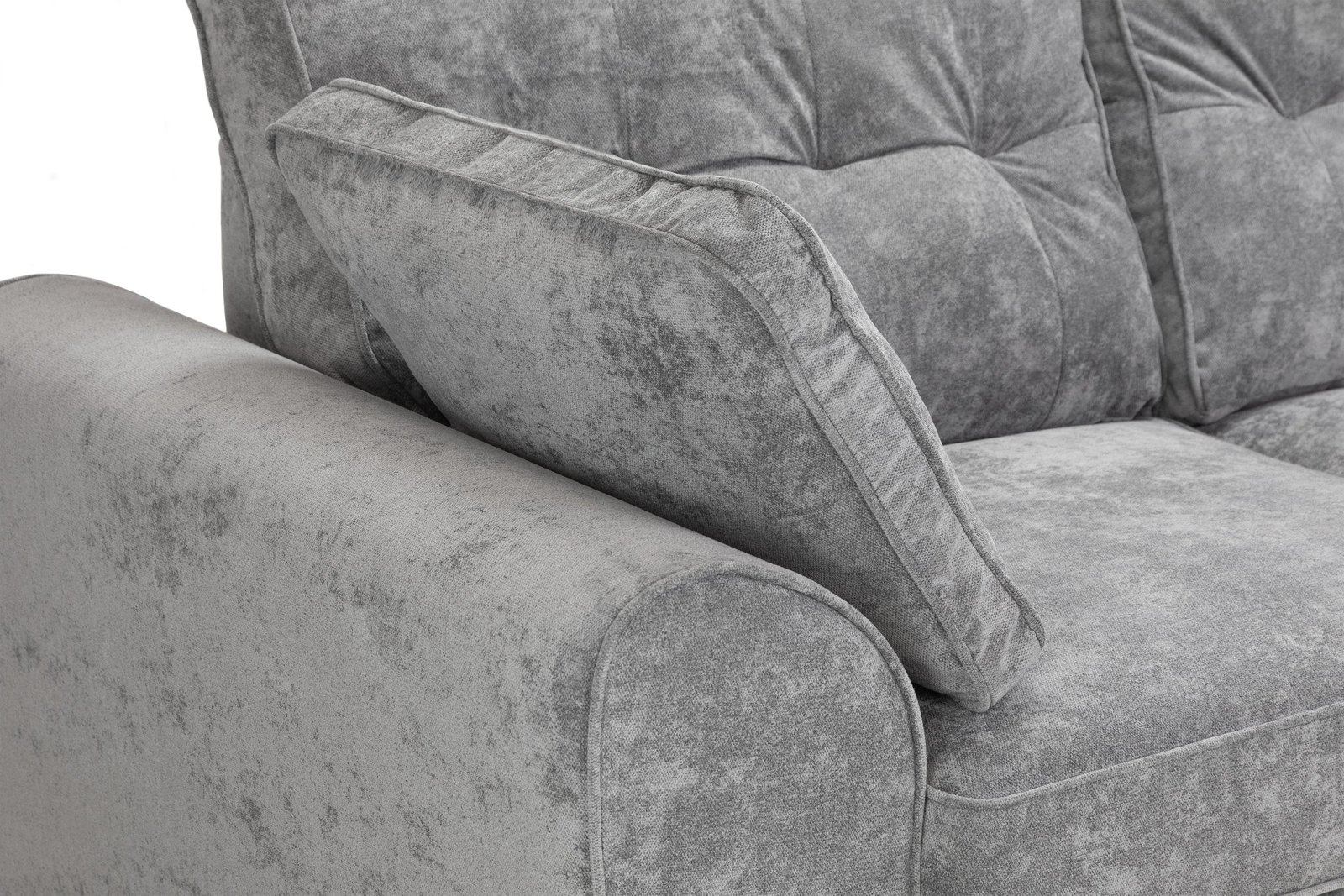 Maxwell Sofa Grey 3 Seater - Image 5