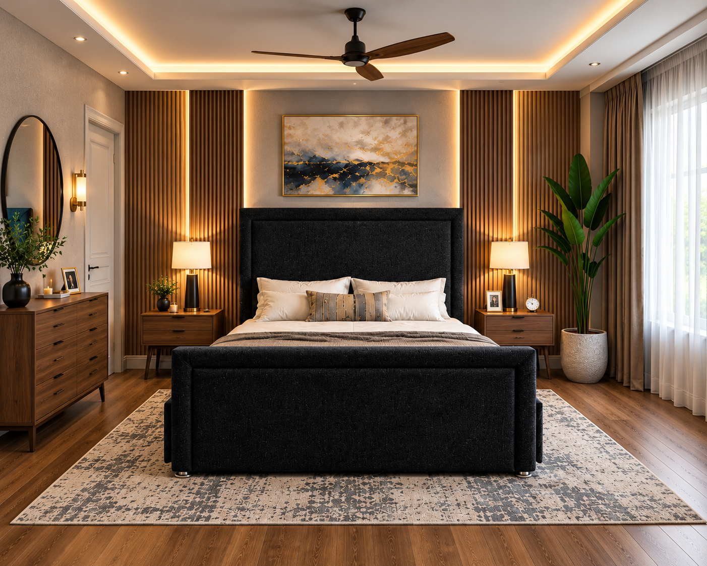 Divan Bed Set with Footboard
