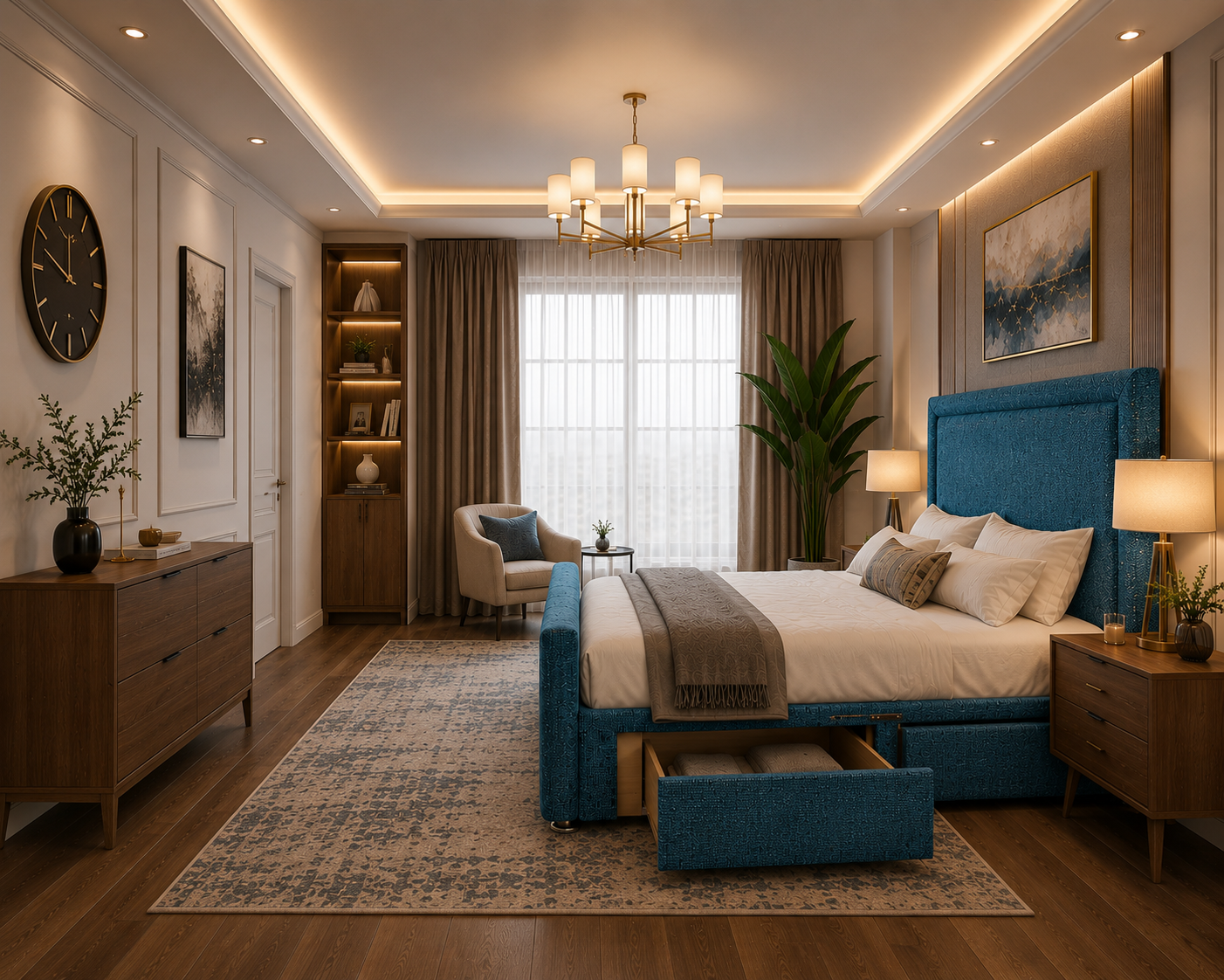 Divan Bed Set with Footboard - Image 3