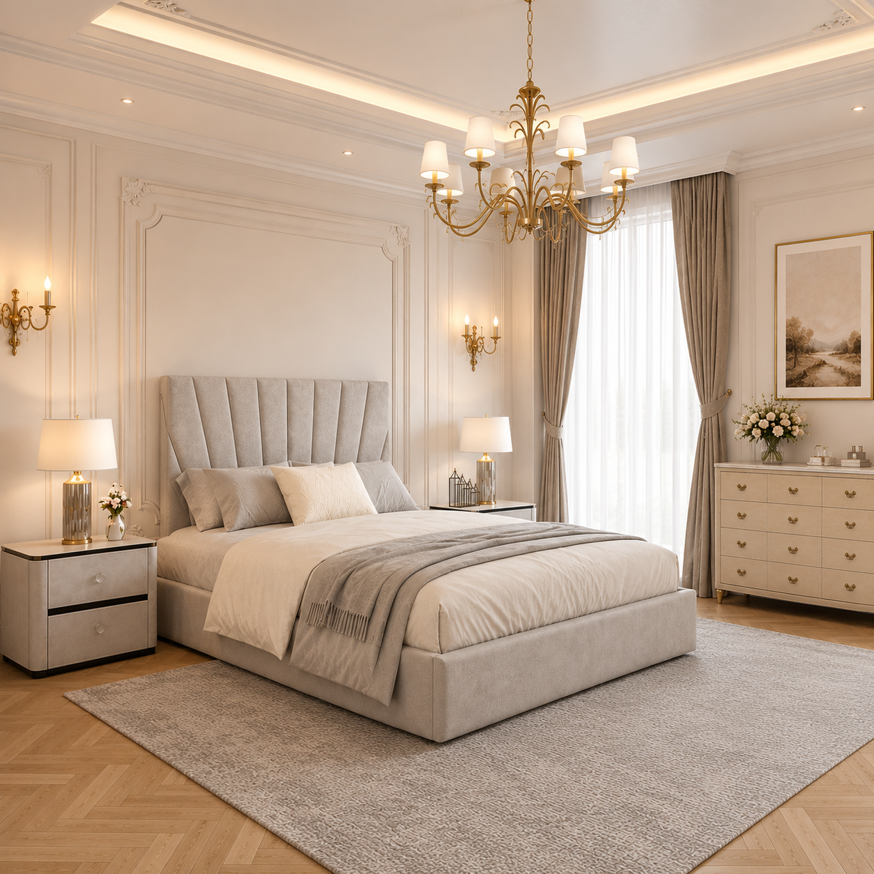En-largo Low Foot Bed Frame | Luxury Comfort by OpulenceDream