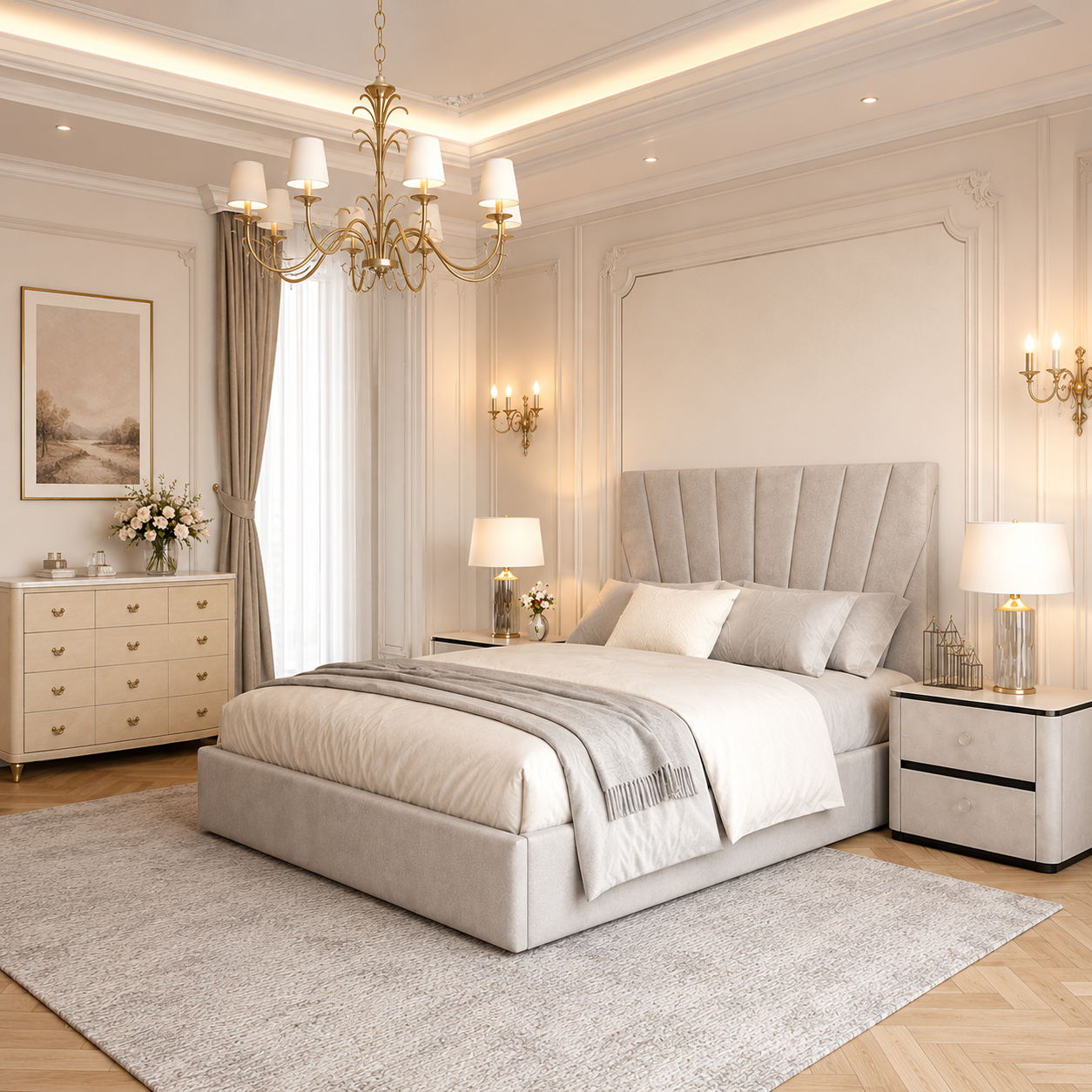 En-largo Low Foot Bed Frame | Luxury Comfort by OpulenceDream