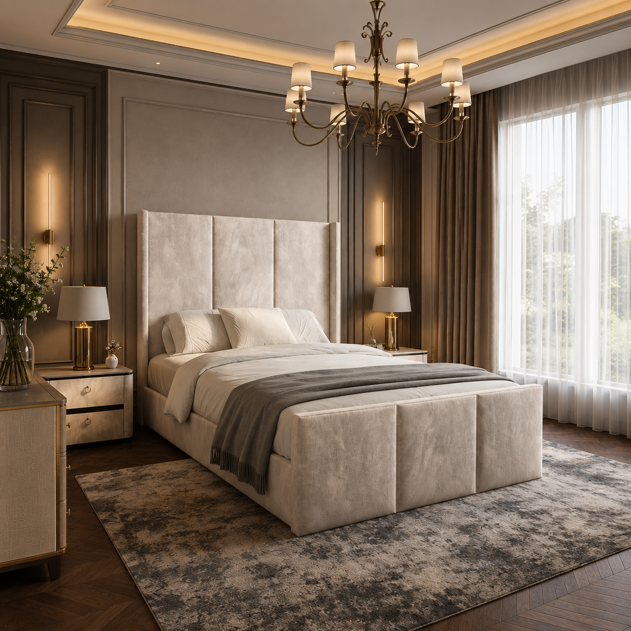 Harrogate High Foot Bed Frame Luxury & Comfort 2