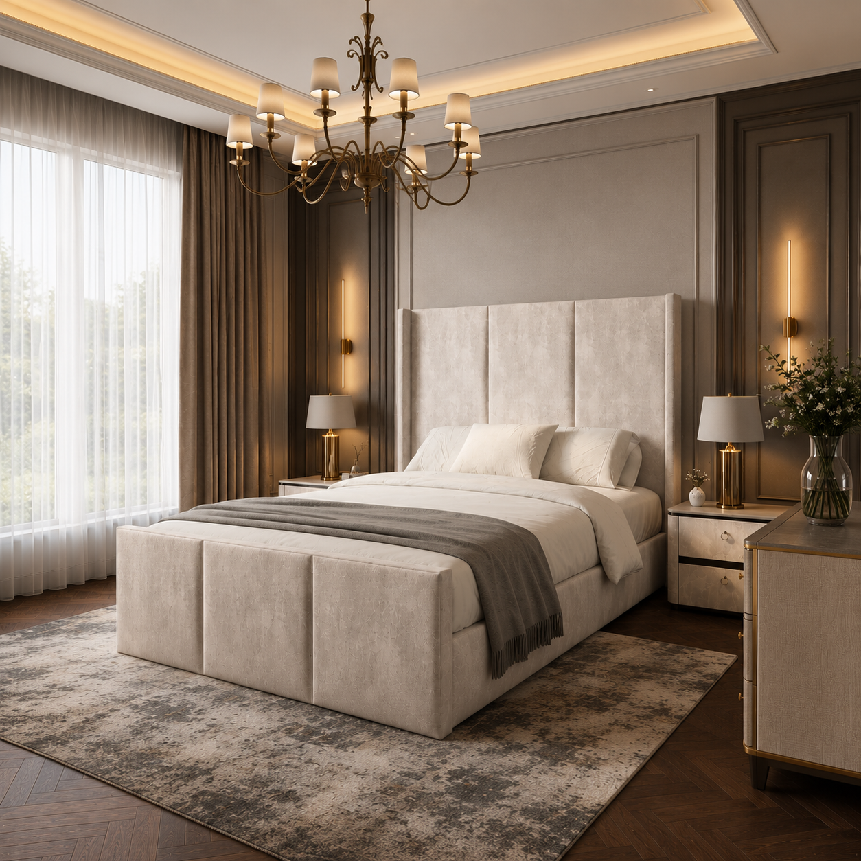 Harrogate High Foot Bed Frame Luxury & Comfort 2